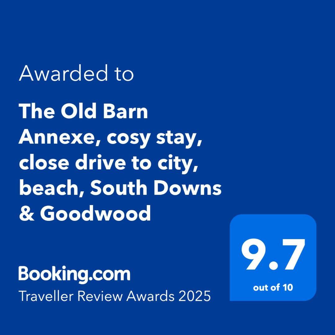 The Old Barn Annexe, Cosy Stay, Close Drive To City, Beach, South Downs & Goodwood チチェスター エクステリア 写真